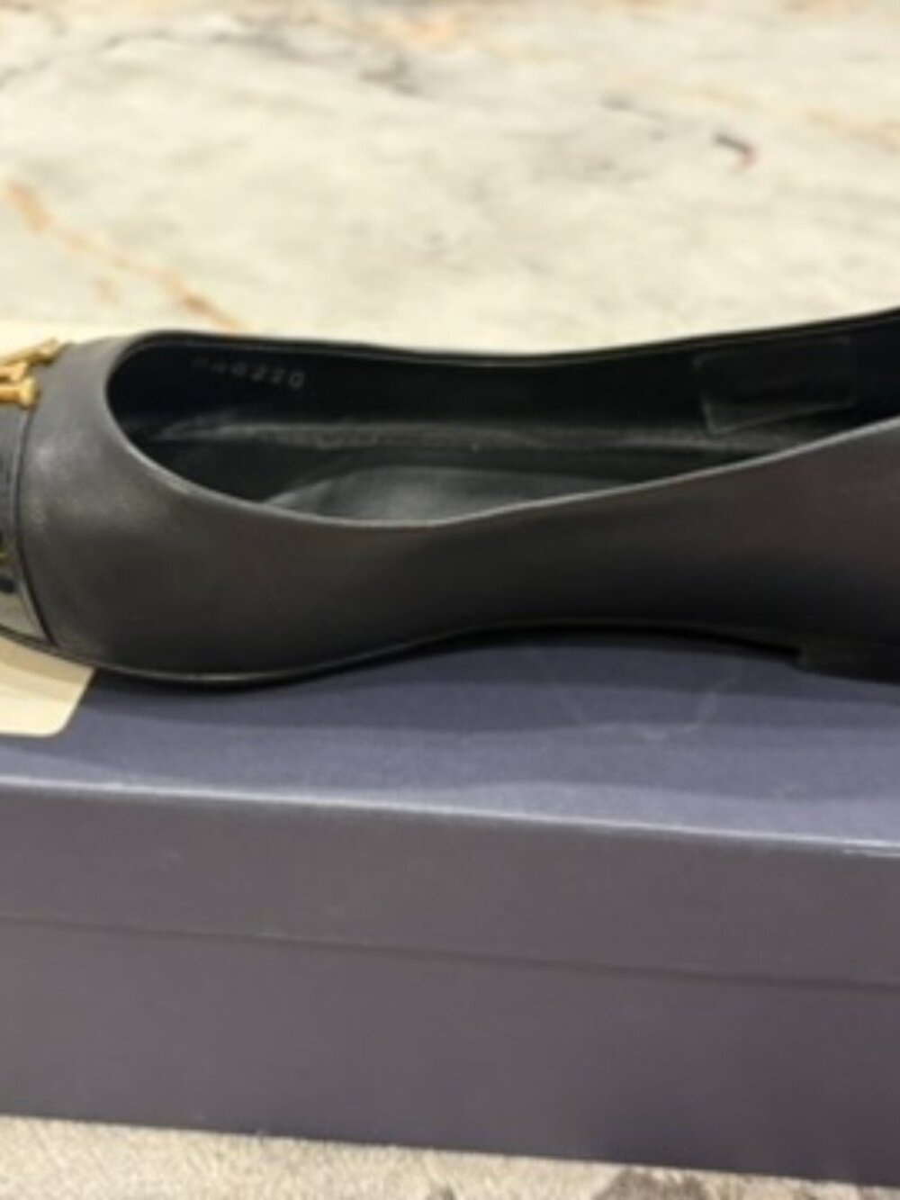 Louis Vuitton Capucine Ballet Flat Ballerina White Blanc Size 37,5 - Picture 4 of 9